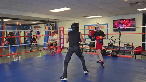 Joey sparring Nico 6/26/23