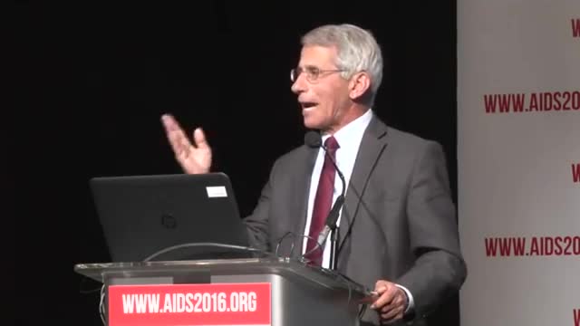 Anthony Fauci at AIDS2016: "Natural infection recapitulates natural immunity"