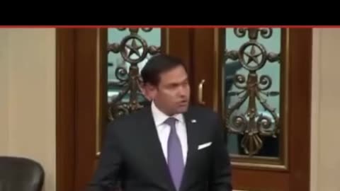 Marco Rubio, nuevo Secretario de Estado habla sobre el "bloqueo" a Cuba.