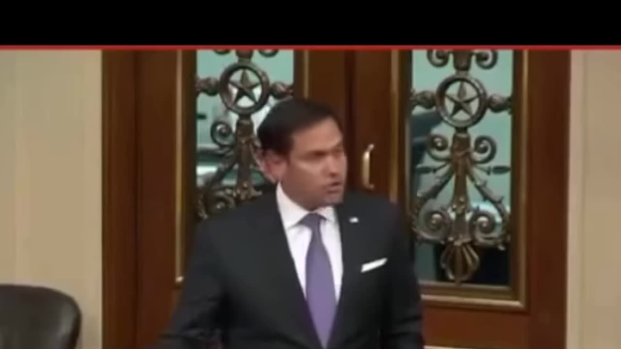 Marco Rubio, nuevo Secretario de Estado habla sobre el "bloqueo" a Cuba.