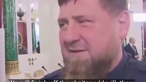 ＂I have a dream - to keep Zelensky in a basement somewhere in Chechnya＂ - Kadyrov.