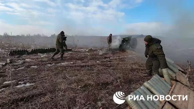 LPR artillery postion