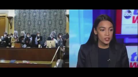 AOC Claims "We Came Close To Half Of The House Nearly Dying On Wednesday"