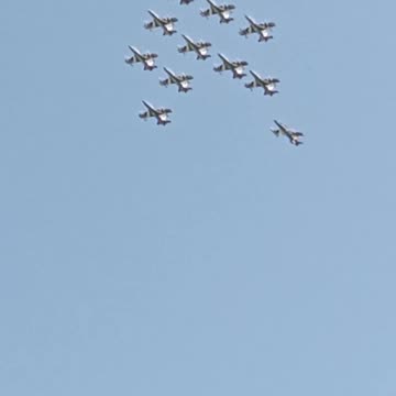 Air show in Niagara Falls today
