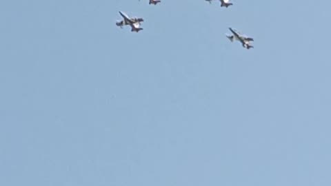 Air show in Niagara Falls today