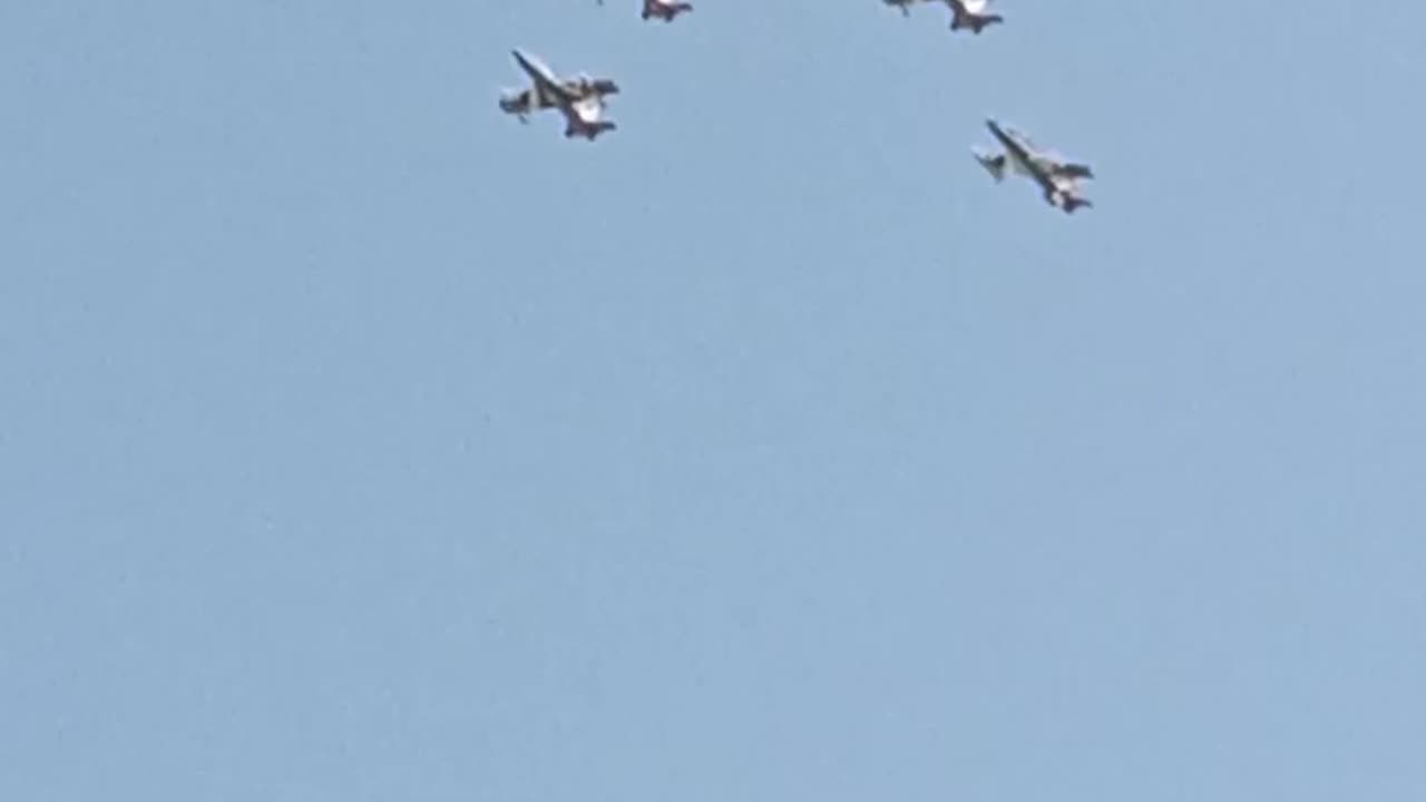 Air show in Niagara Falls today