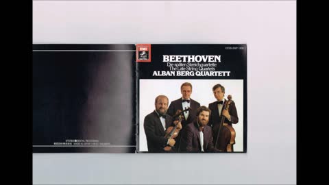 Beethoven - String Quartet No.16 Alban Berg Quartett