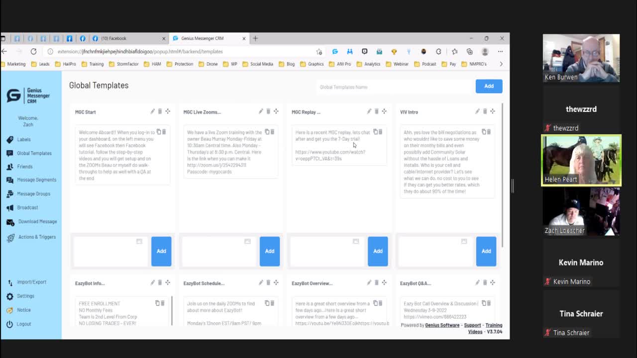 MyGoCards Training ~ 3/10/2022 (late, walk-thru only)