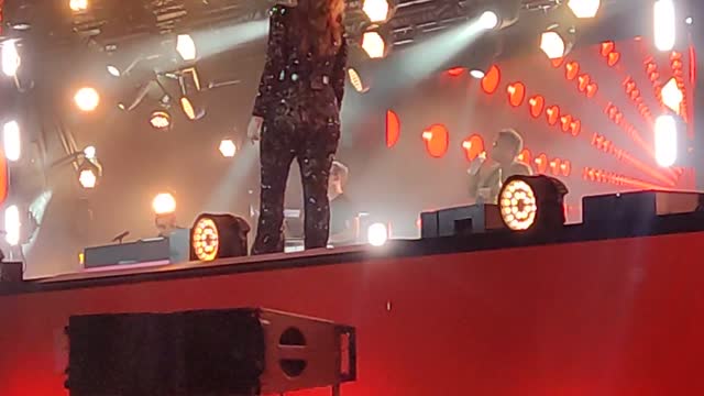 Qatar FIFA fan festival stage performance