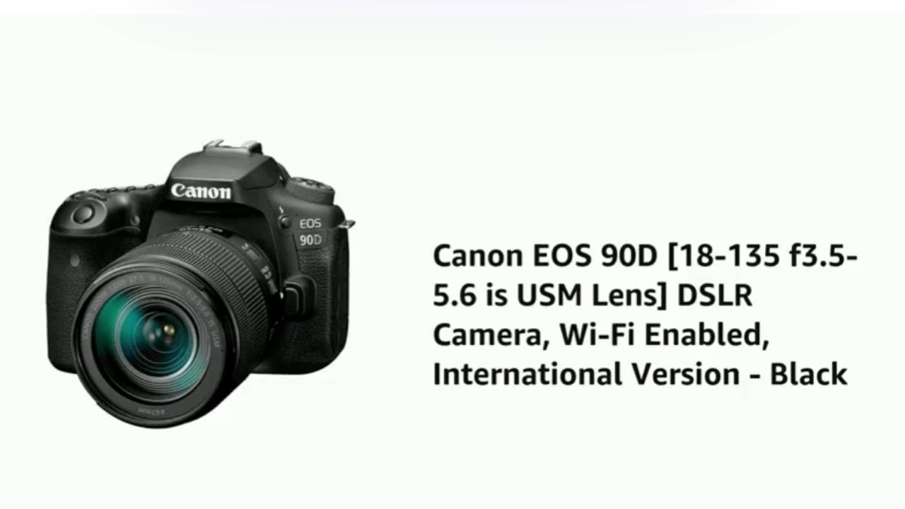 Intoducting Canon EOS D90 DSLR Camera #amazonproducts #uniquethink #youtubrshorts