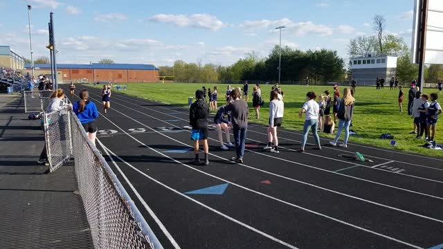 4.19.21 400m Dash Heat 2