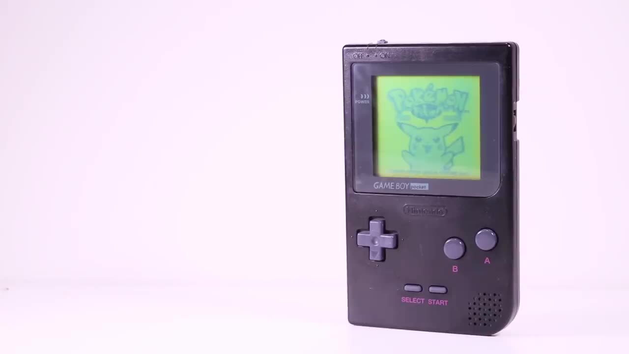 Screen burned Gameboy Pocket restoration and repair --- AF invention