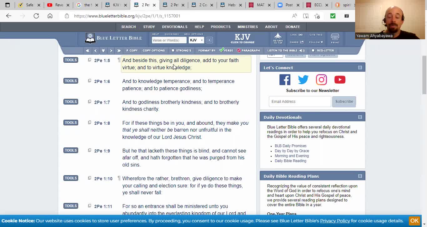 Affirmation on Rev 6:1,2,7,8 plus continuity of diligence in ministry onto salvation