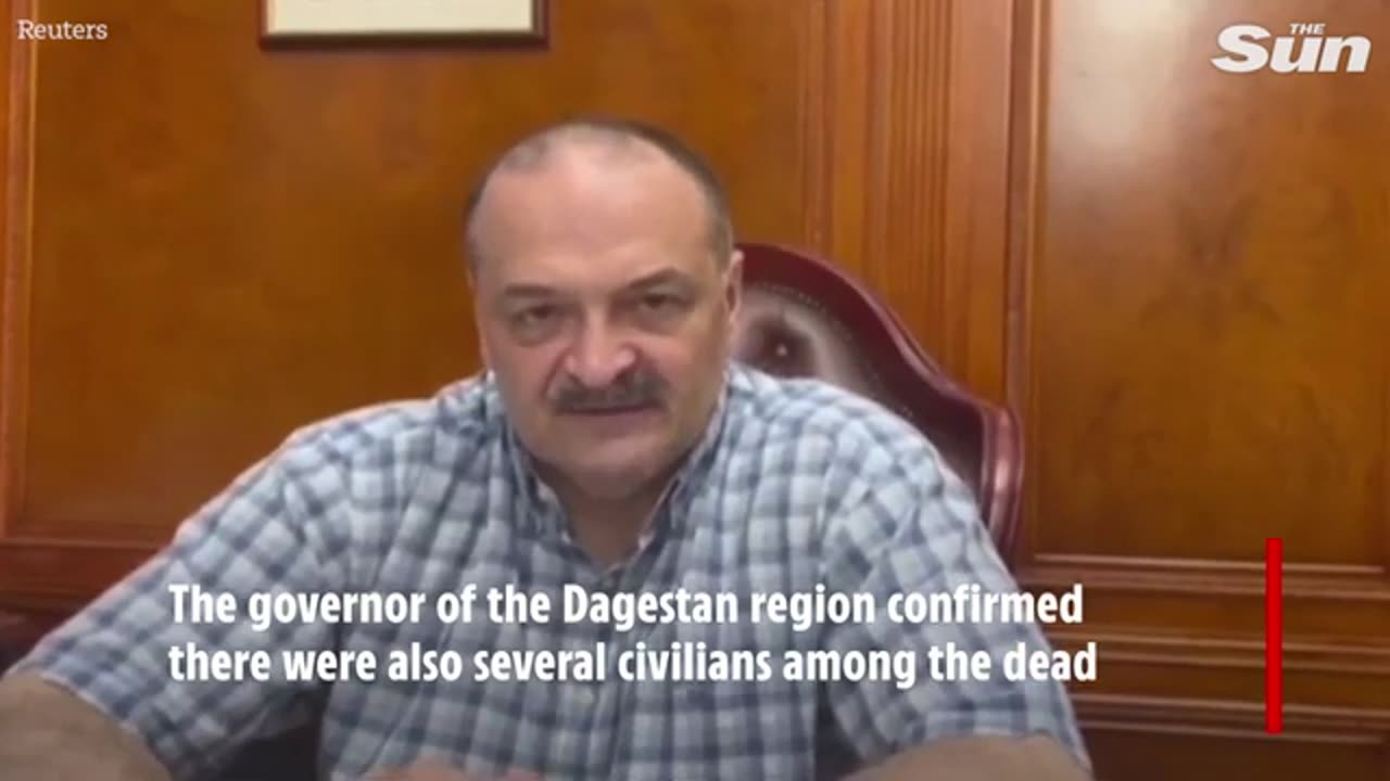 attack by gunmen in dagestan