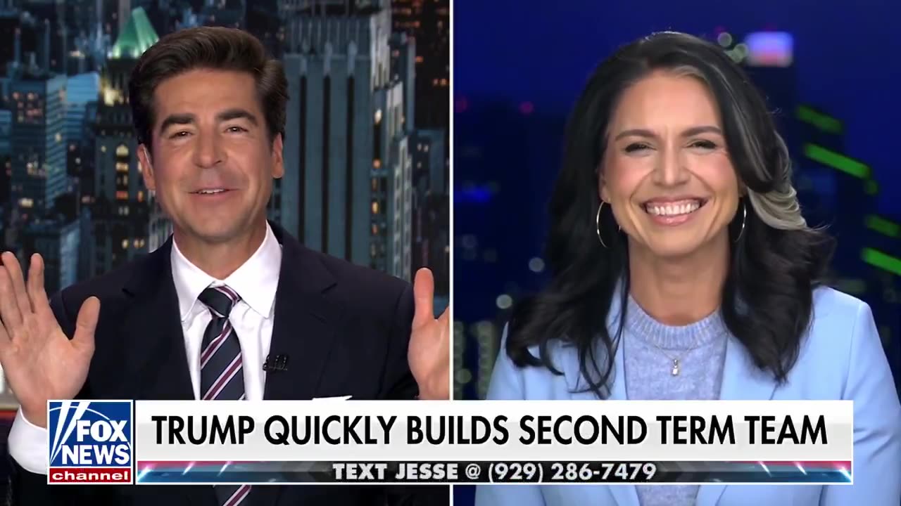 Tulsi says Trump is already holding meetings with his cabinet picks to map out the next 4 years