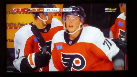 NJ vs PHI - Flyers Tied 3-3