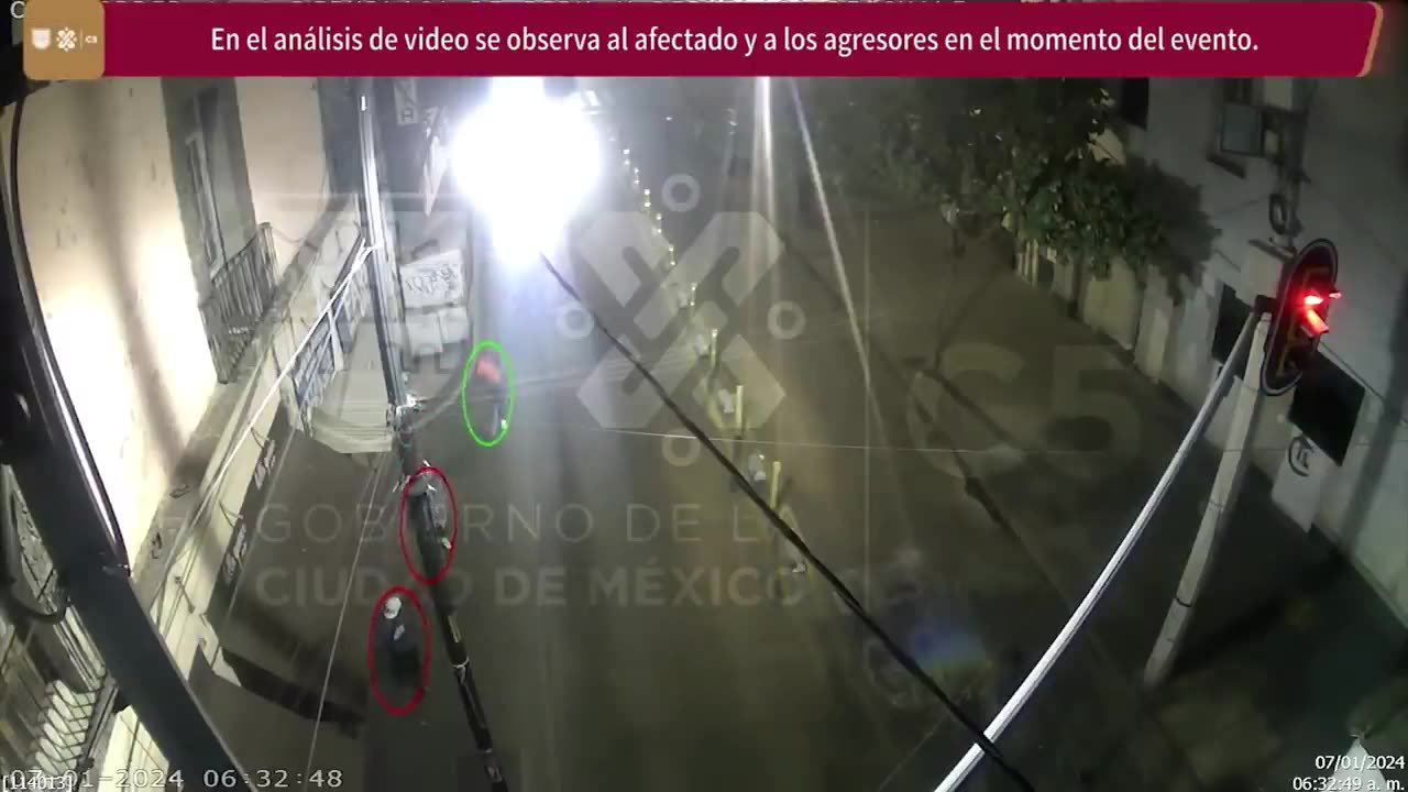 Robo a Transeúnte - C5 CDMX Cuauhtémoc