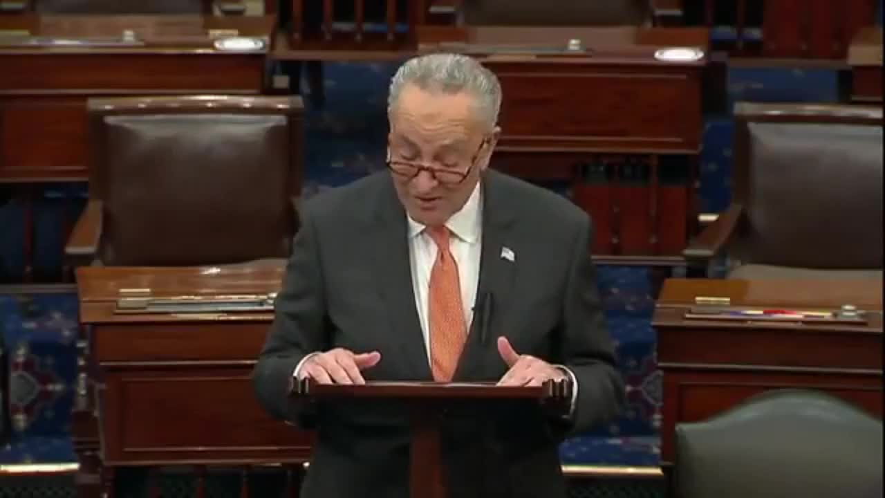 Sen. Chuck Schumer: Washington DC statehood can only happen by constitutional amendment.