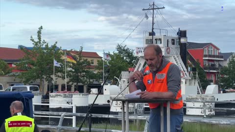 Wolgast: Eröffnung der Versammlung und Redebeitrag von Stefan 14-06-2022