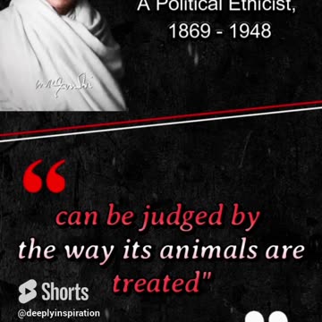 "THE GREATNESS OF...!!" By Mahatma Gandhi | #shorts #quotes