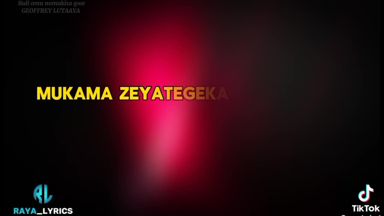 Omukisa Gwa Muno Lyrics | Buganda