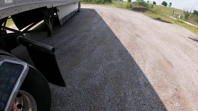 Blown Tire on Trailer