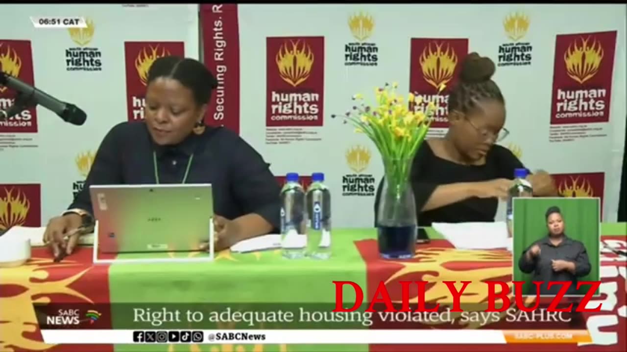 Right to adequate housing violated says SAHRC