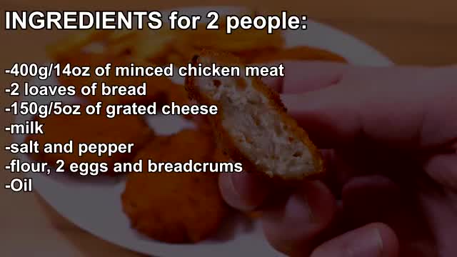 Tasty Chicken Cheese Nuggets Easy food recipes