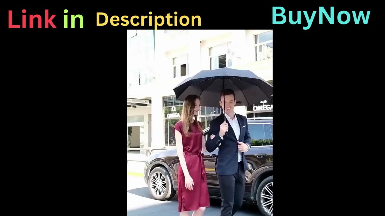 Xiaomi 12 Bone Solid color Automatic umbrella Collapsible Large size sunshade Uv protection