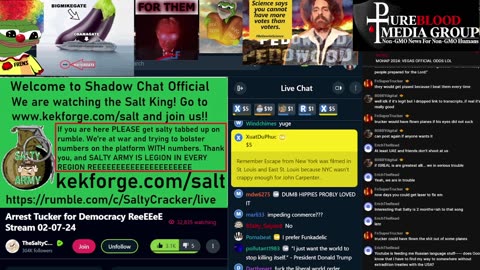 Shadow Chat Official and Salty Cracker Afterparty archive.