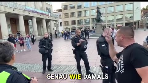 ANTIFA bekommt Klartext Montagsdemo Weimar o5.o8.2024