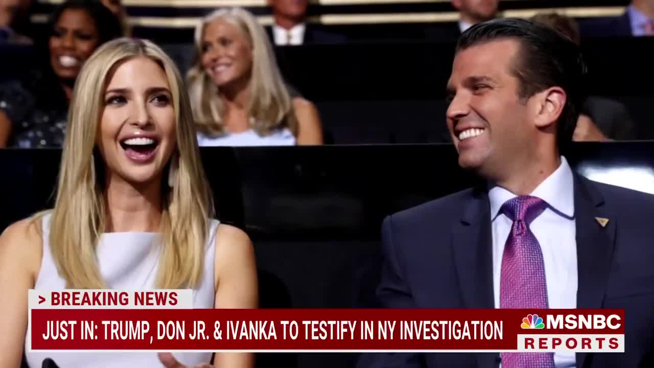 Trump and two of his children to testify in the case