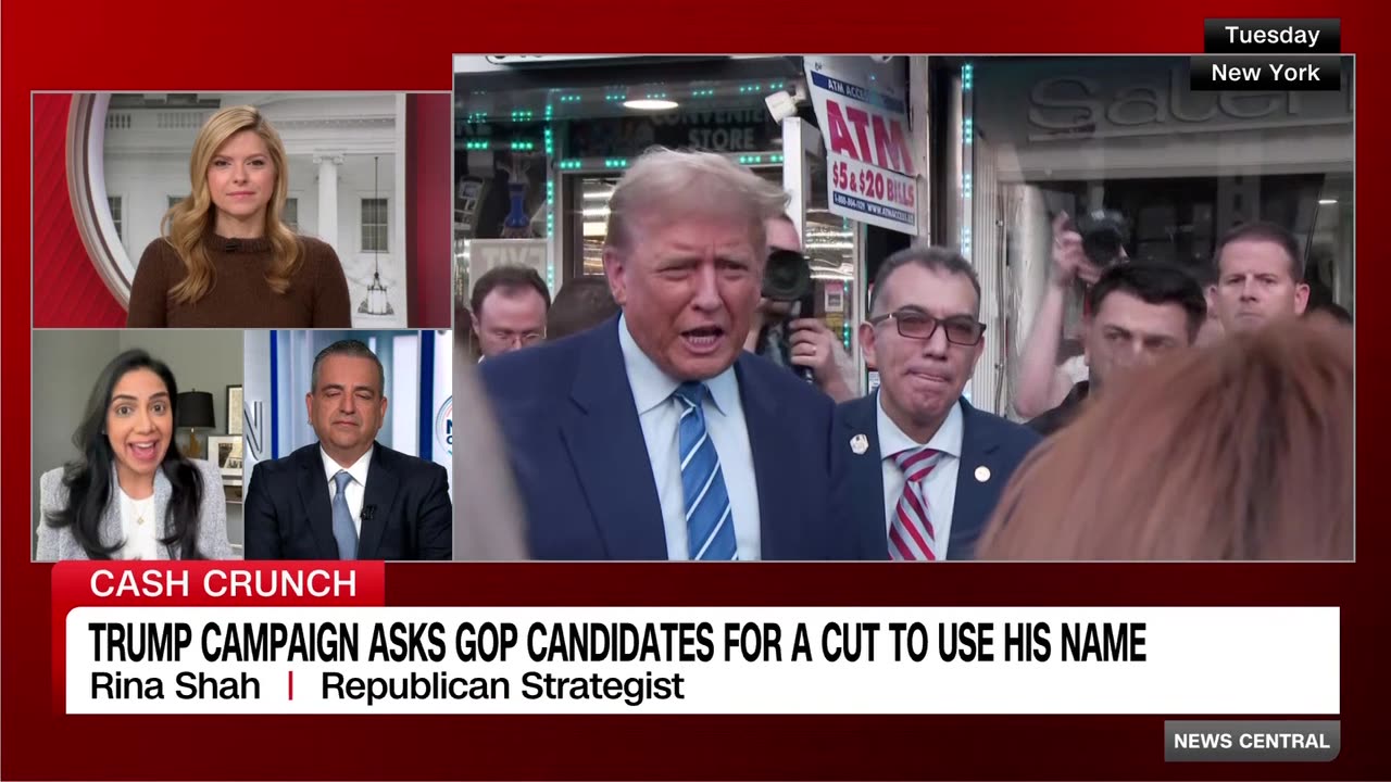 GOP strategist reacts to Trump's 'unconventional' request