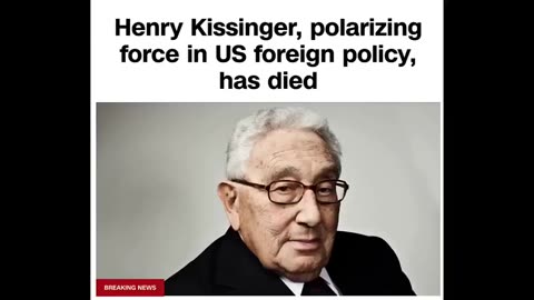 HUMAN BLOOD ADRENOCHROME DRINKER HENRY KISSINGER ENTERS HELL AT AGE 100!