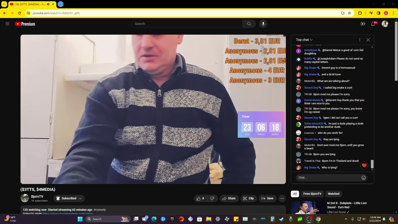 watching bjorn tv 2/25/2024