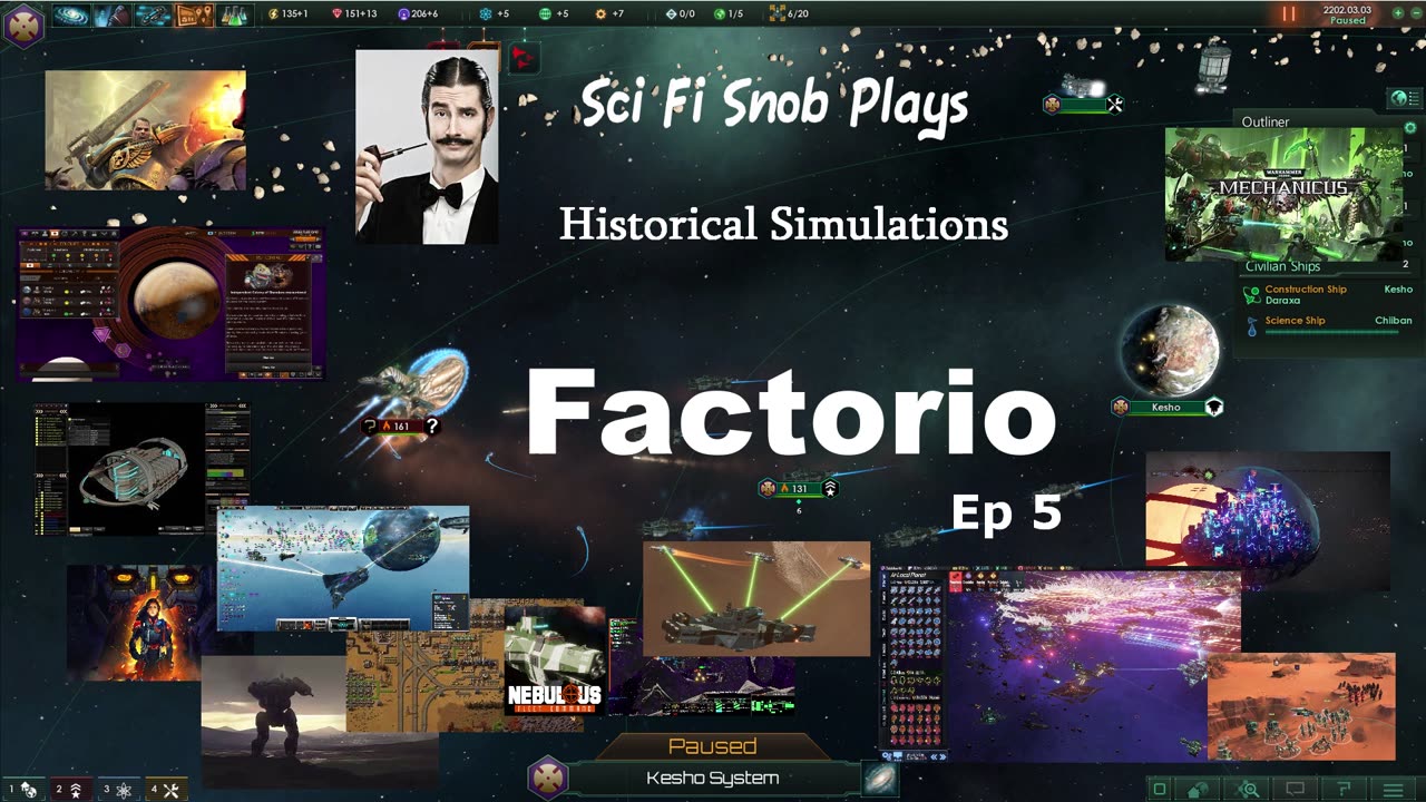 Sci Fi Snob Plays Historical Simulations - Factorio Ep 5