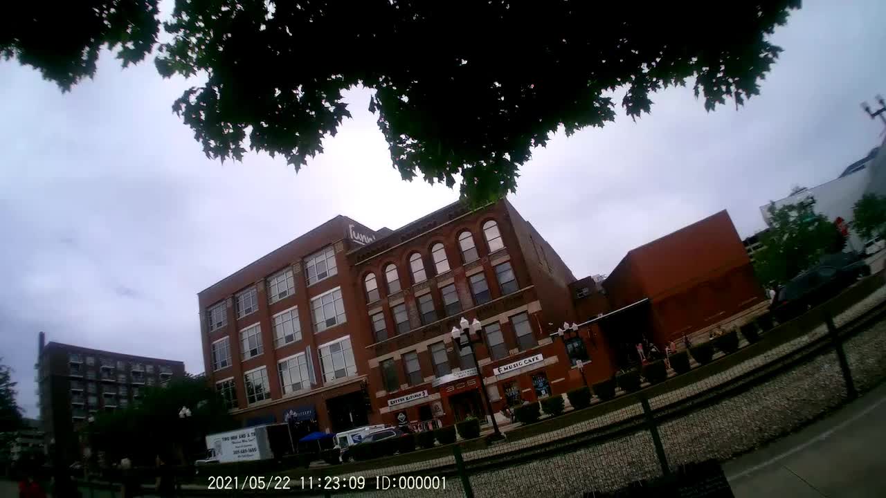 Tim preaching at the Farmer's Market