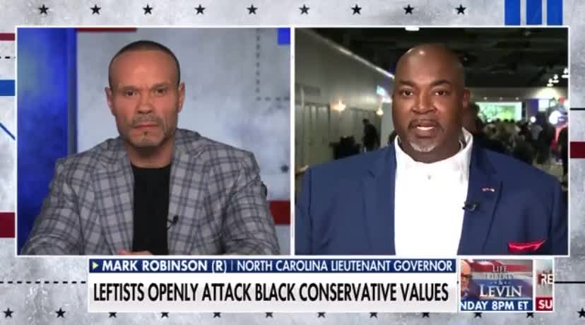 NC Lt Gov Robinson: The Left Will Try & Destroy You If They Can't Control You!!