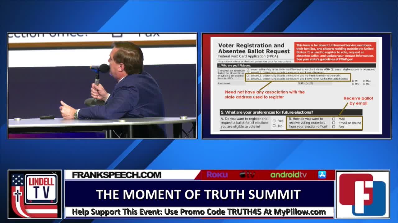 Moment Of Truth Summit - Discussion of UOCAVA Voting Systems