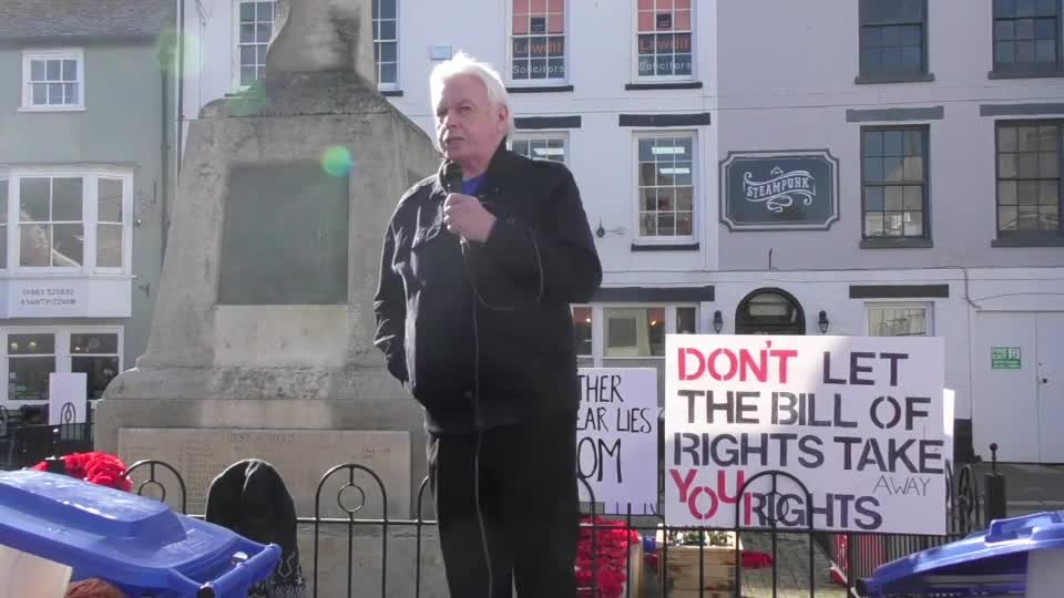 Shoulder to Shoulder - David Icke on human rights