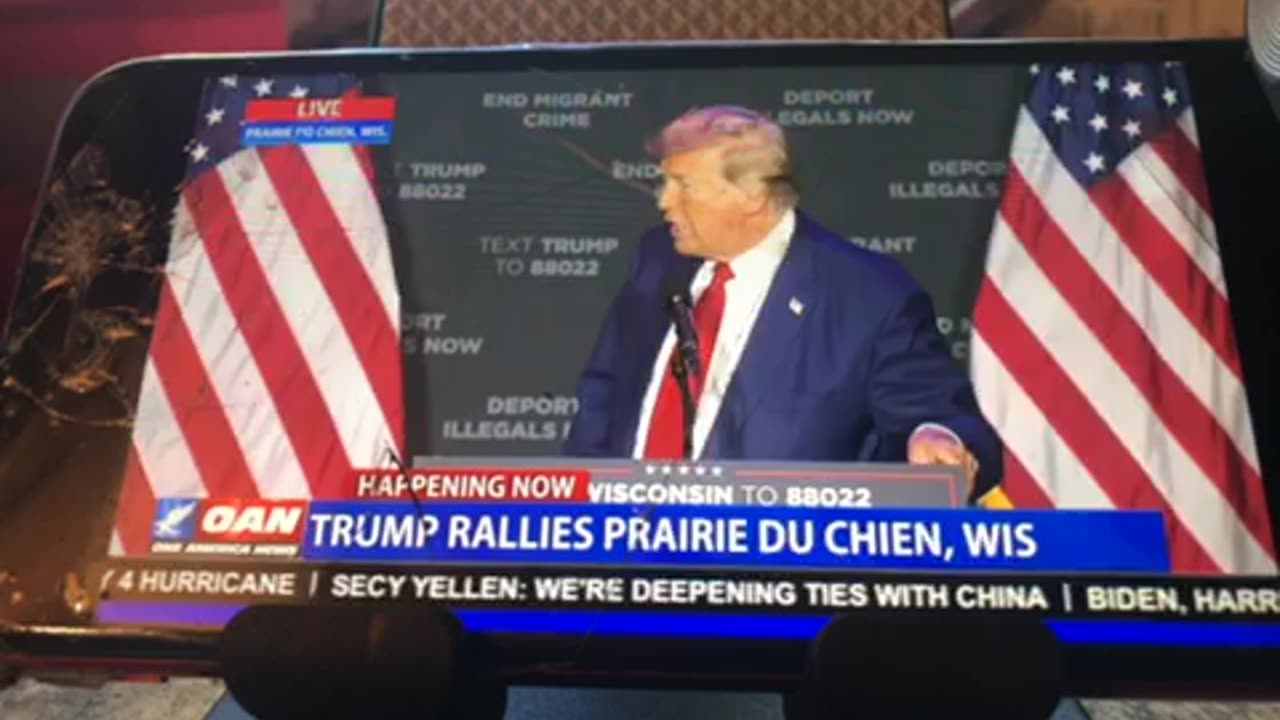 OANN live trump & 13,302 left hand side murderers & asylum lies Saturday 03:55 pm