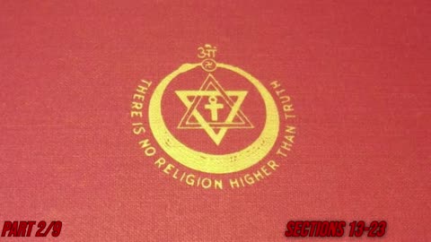 The Secret Doctrine by Blavatsky Part 2/9 Sections 13-23