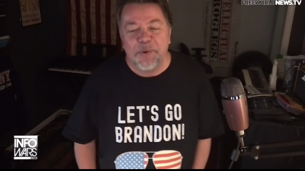 The Alex Jones Show in Full HD, last half, for October 15, 2021.