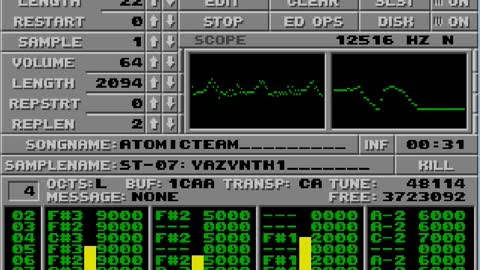 Amiga and Atari ST Protracker Music Mods - Don't Go