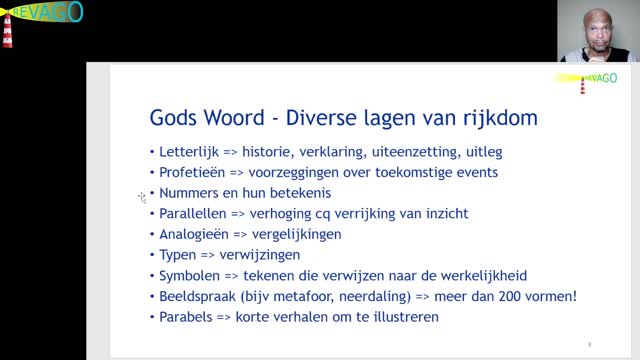 R007 Fundament => Uitgangspunten - Argumenten mbt Authoriteit van Gods Woord - wat houdt het in? 03