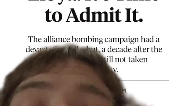 Libya Video Supressed by Tik Tok for over a week