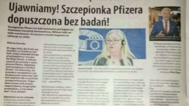 Polityka pisze o skandalu z Pfizerem (Janine Small expose)