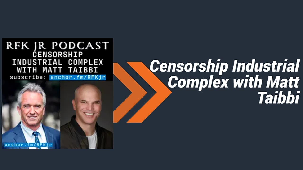 Censorship Industrial Complex with Matt Taibbi