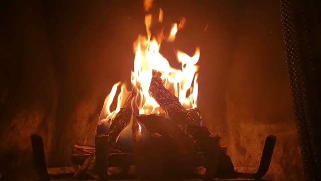 Relaxing fireplace background sounds for sleeping, relaxing, learning, studying
