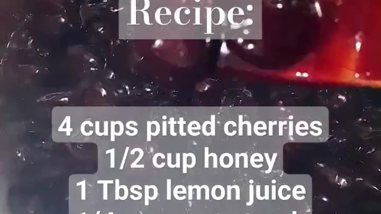Homemade Cherry Pie Filling